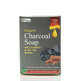 Organic Charcoal Soap – For Acne, Blackheads, Pores Cleansing
